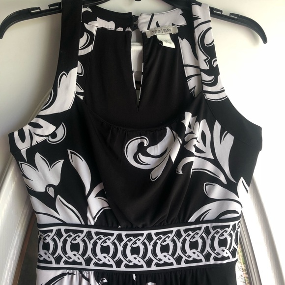 WHBM Black Floral Dress - Picture 2 of 5